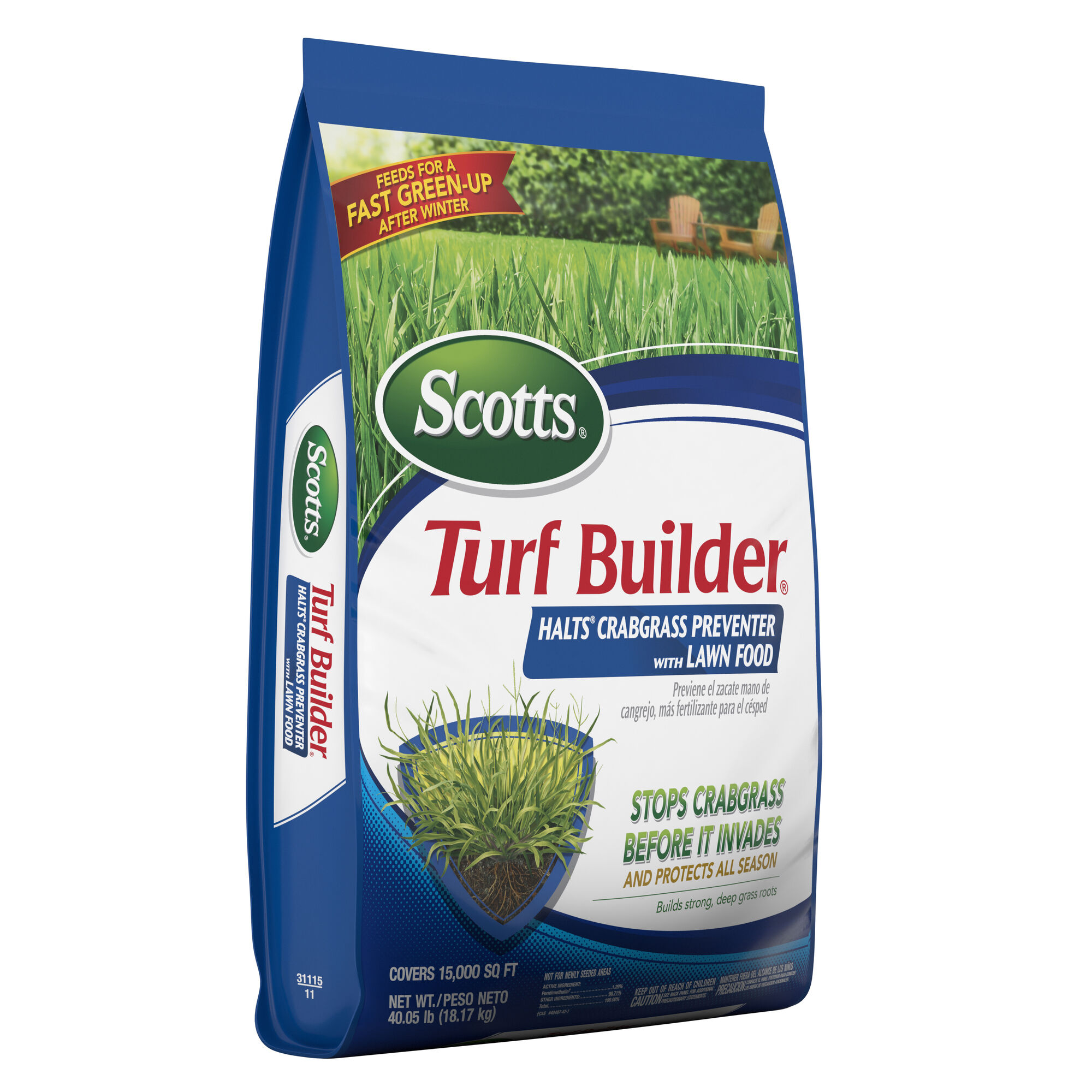 Scotts Turf Builder Halts Crabgrass Preventer with Lawn Food Scotts